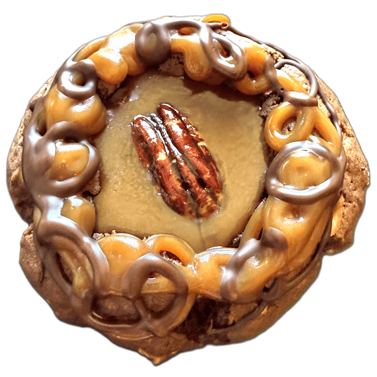 Chocolate Turtle Cookie